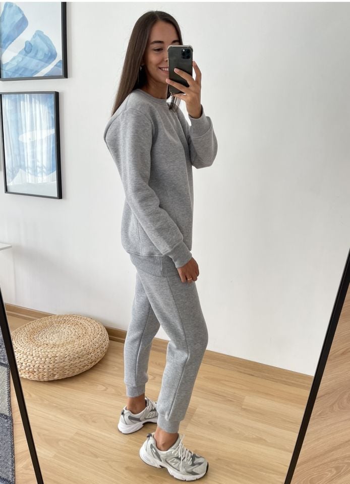 Orla Gri Ultra Premium Eşofman Takımı