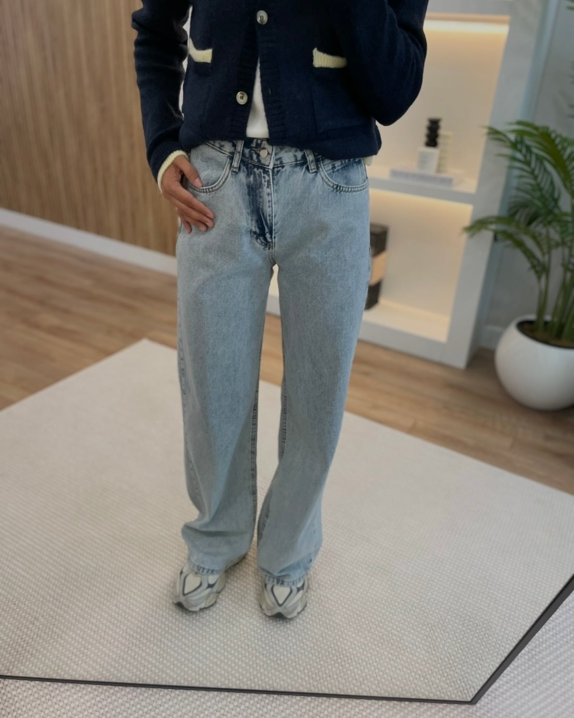Vinty Buz Mavi Premium Jean