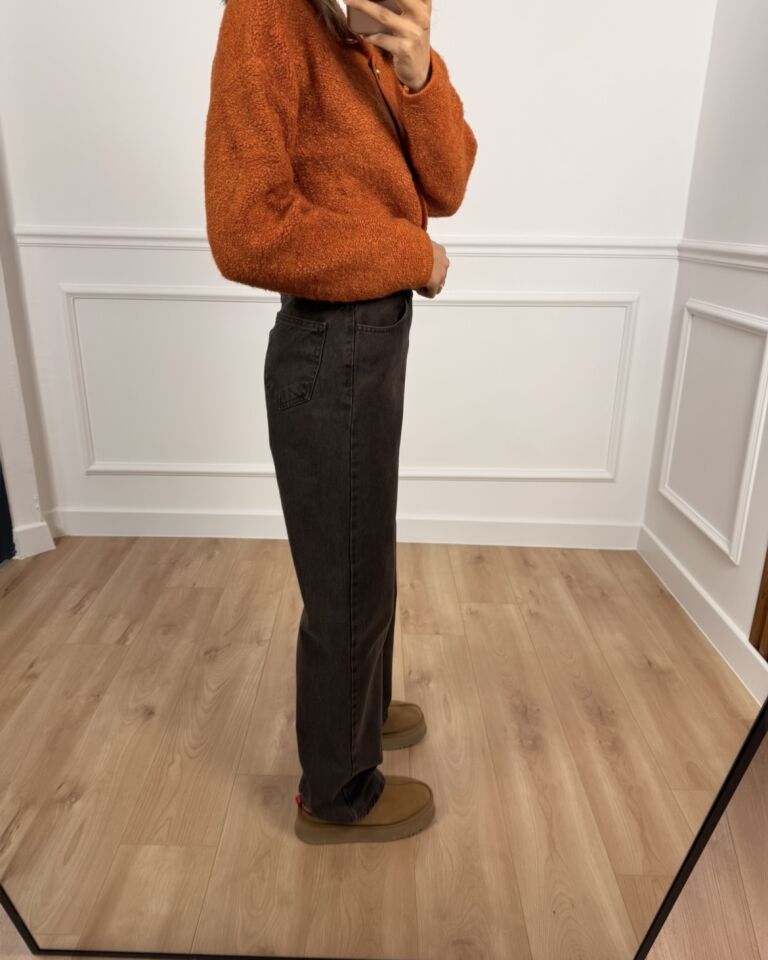 Moka Koyu Kahverengi Jean