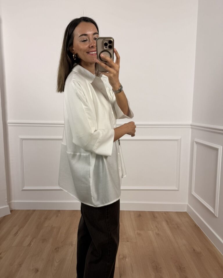 Arin Beyaz Yarım Kol Premium Gömlek