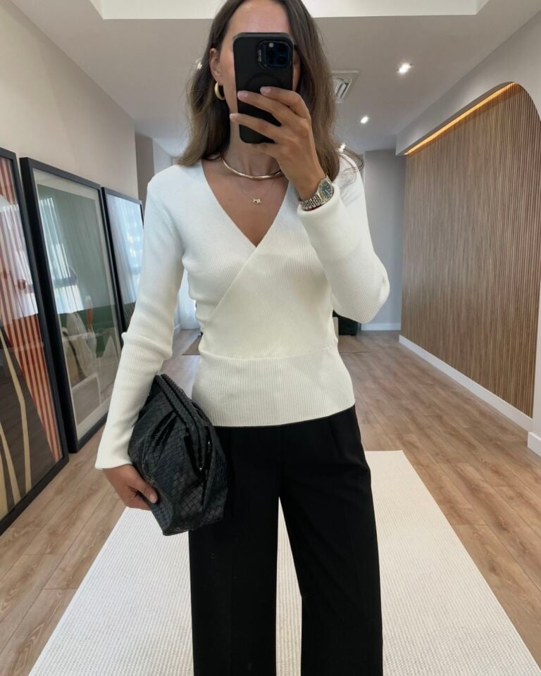 Vessa Siyah Clutch Çanta