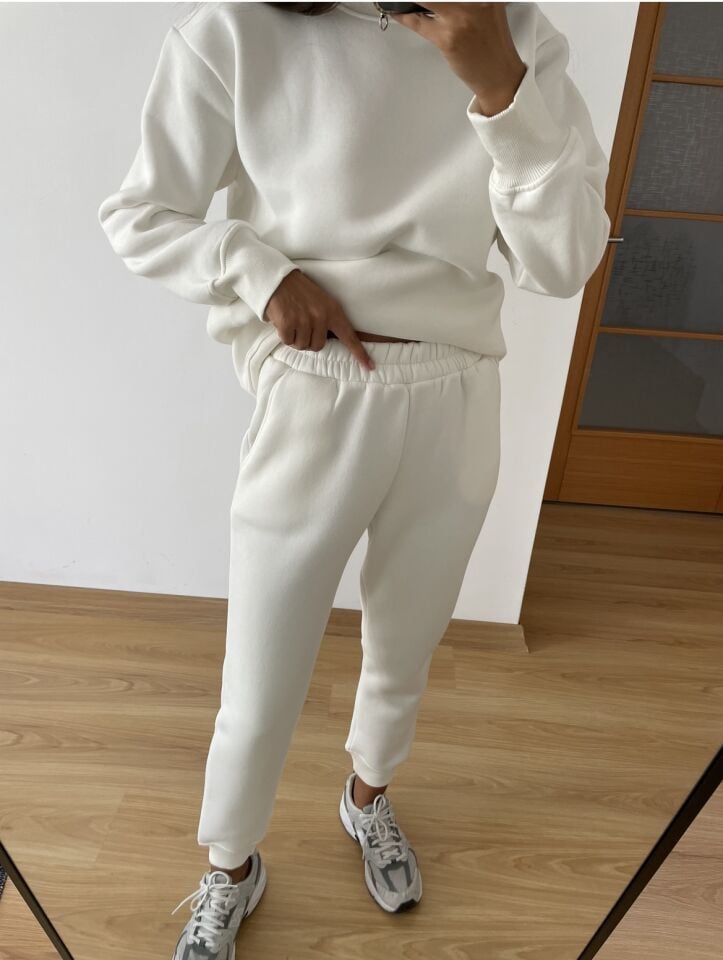 Orla Ekru Ultra Premium Eşofman Takımı