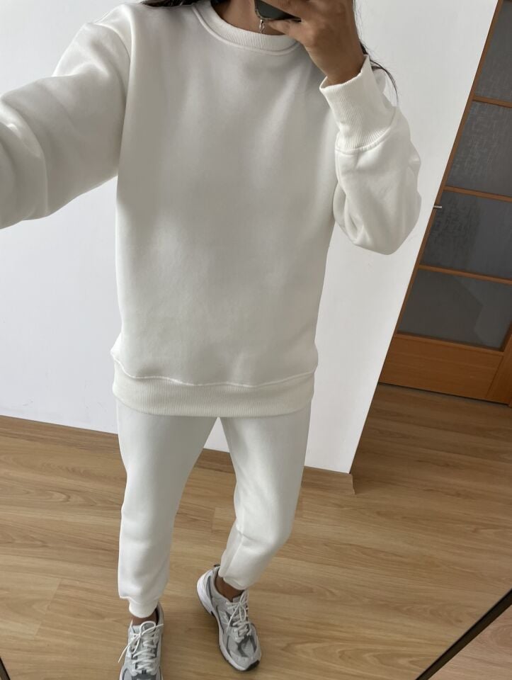 Orla Ekru Ultra Premium Eşofman Takımı