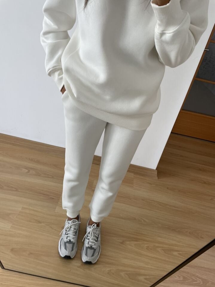 Orla Ekru Ultra Premium Eşofman Takımı