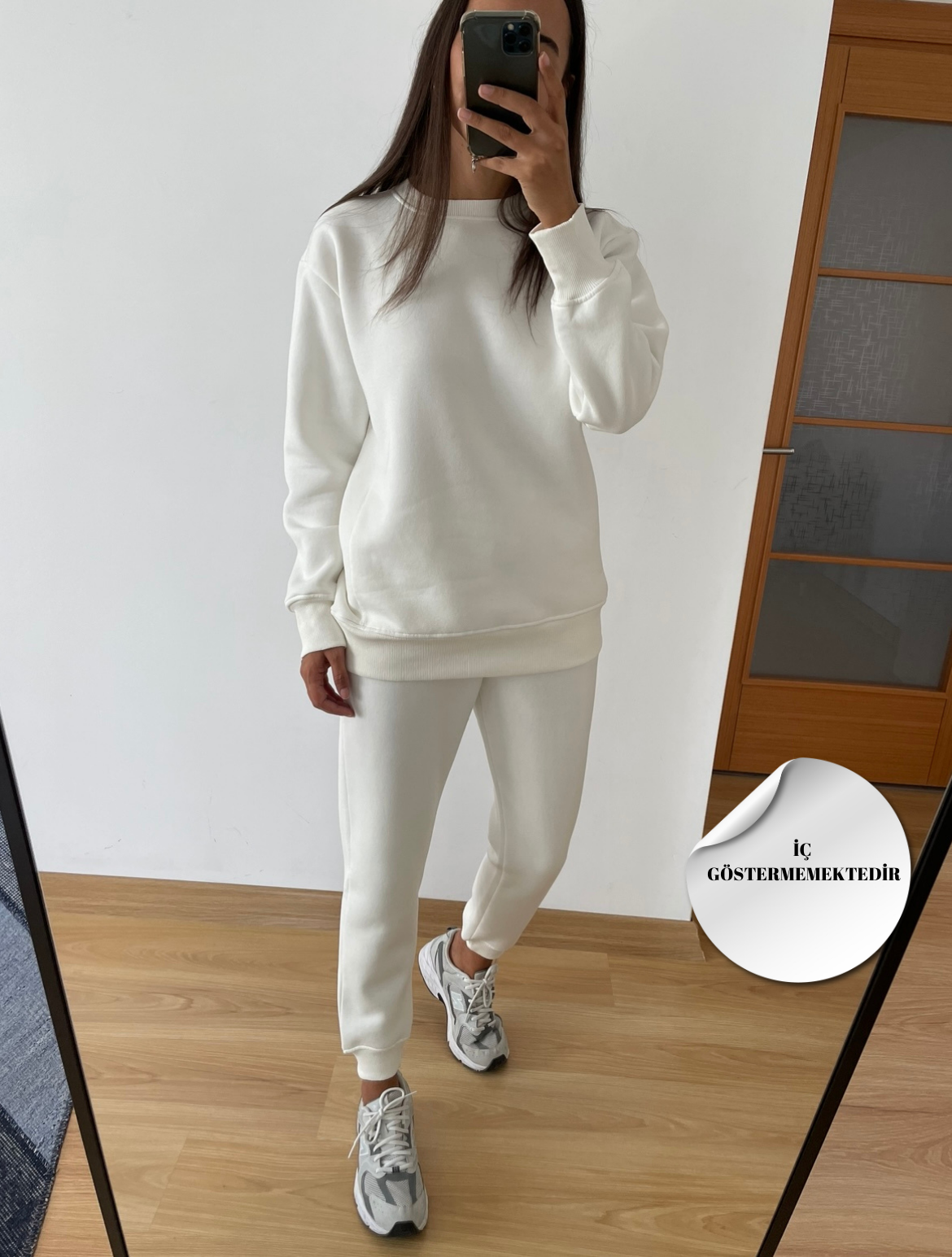 Orla Ekru Ultra Premium Eşofman Takımı