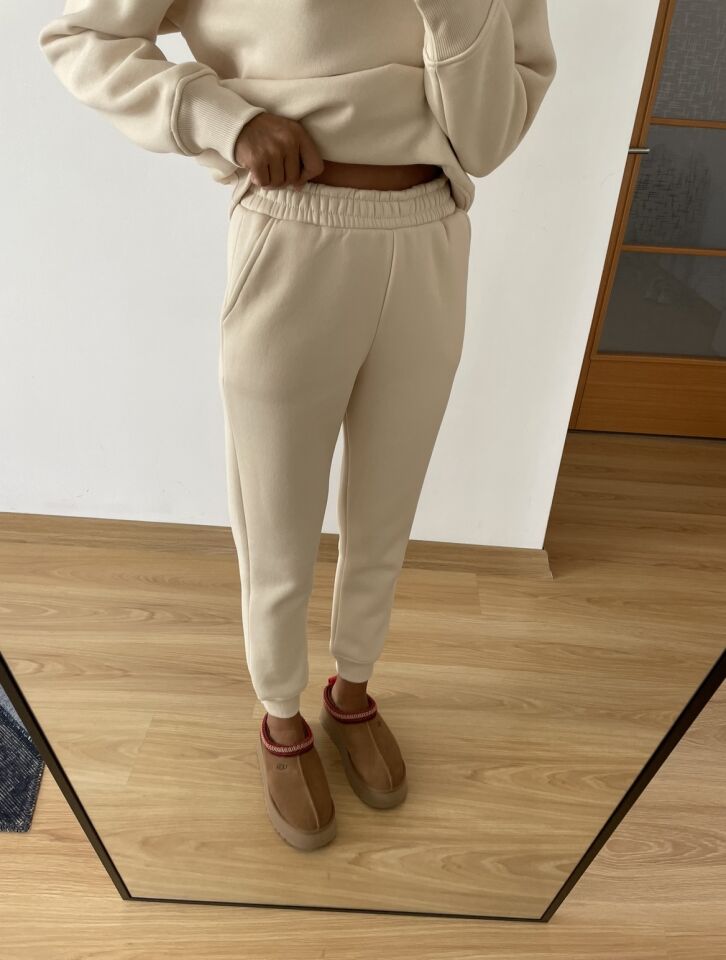 Orla Bej Ultra Premium Eşofman Takımı