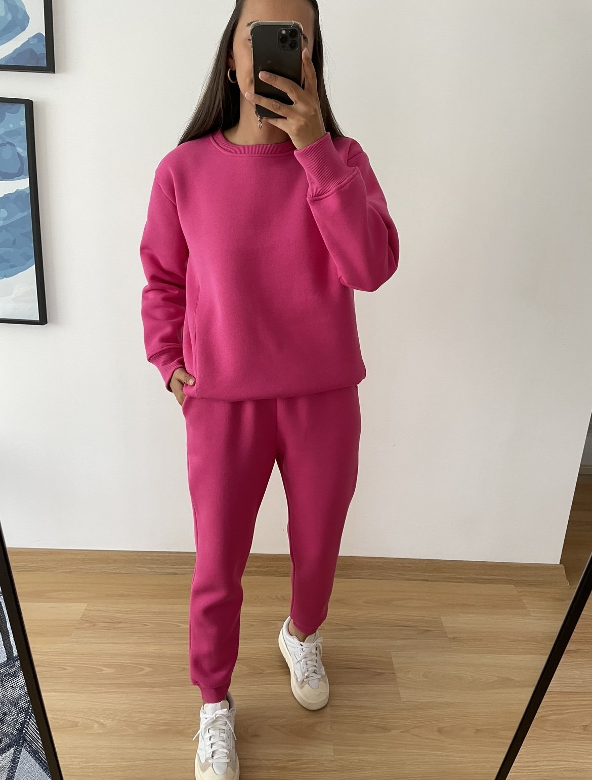 Fuşya Ultra Premium Eşofman Takımı