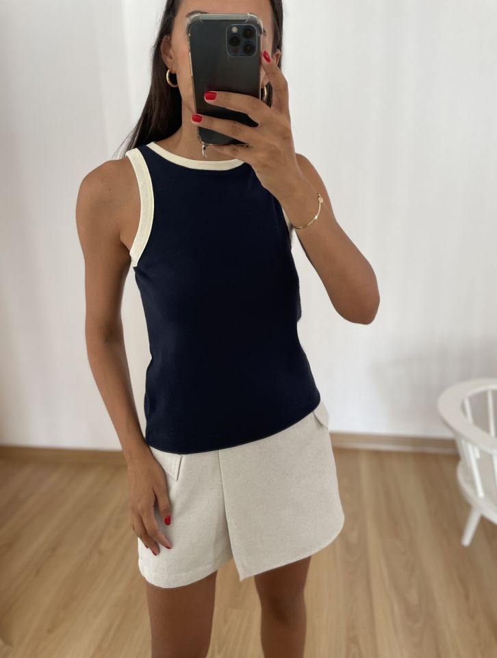 Lara Lacivert Premium Atlet