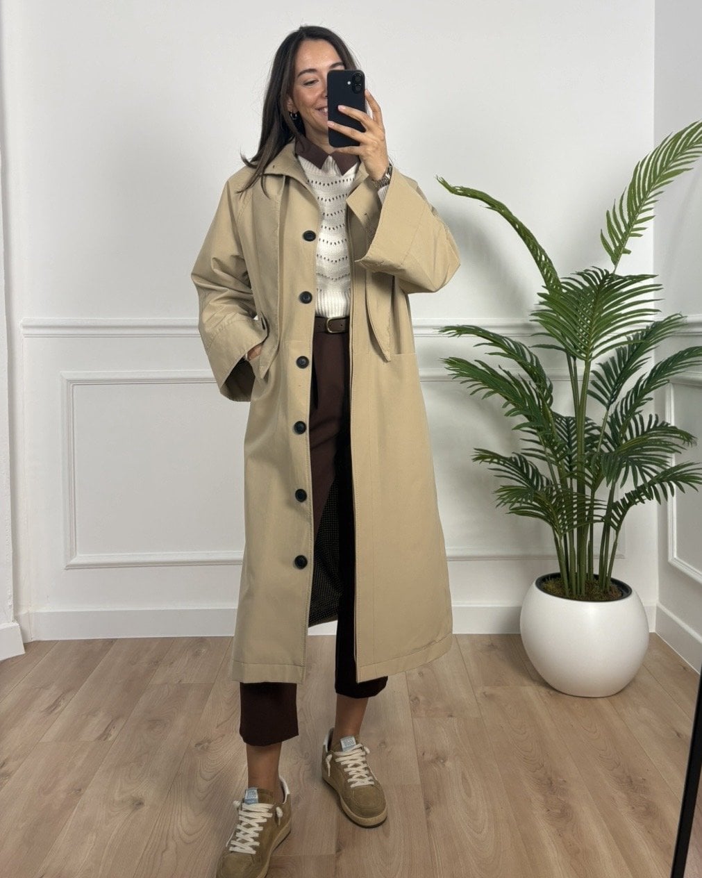 London Camel Ultra Premium Trençkot