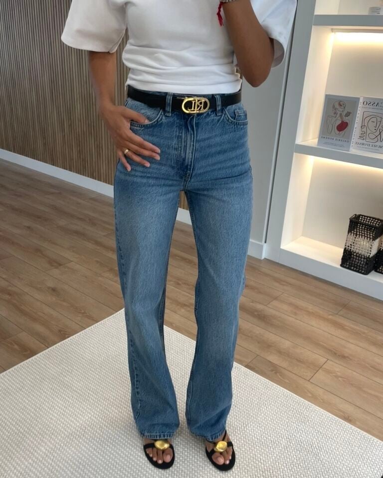 Dublin Orta Mavi Premium Straight Jean