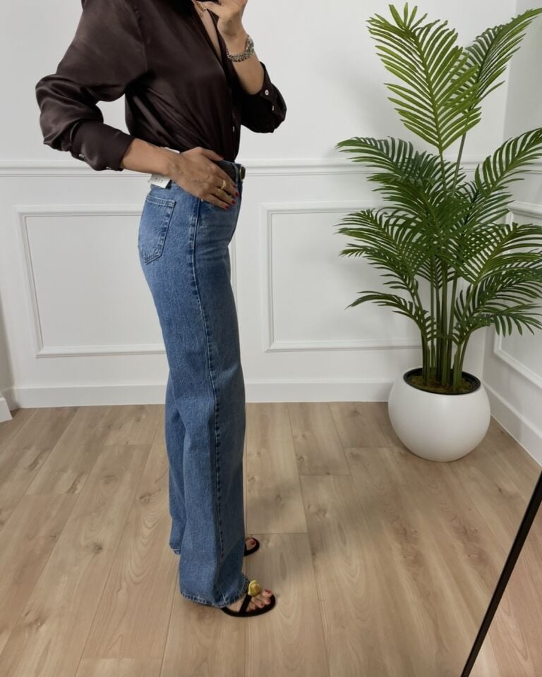 Dublin Orta Mavi Premium Straight Jean
