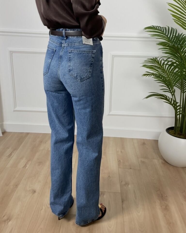 Dublin Orta Mavi Premium Straight Jean