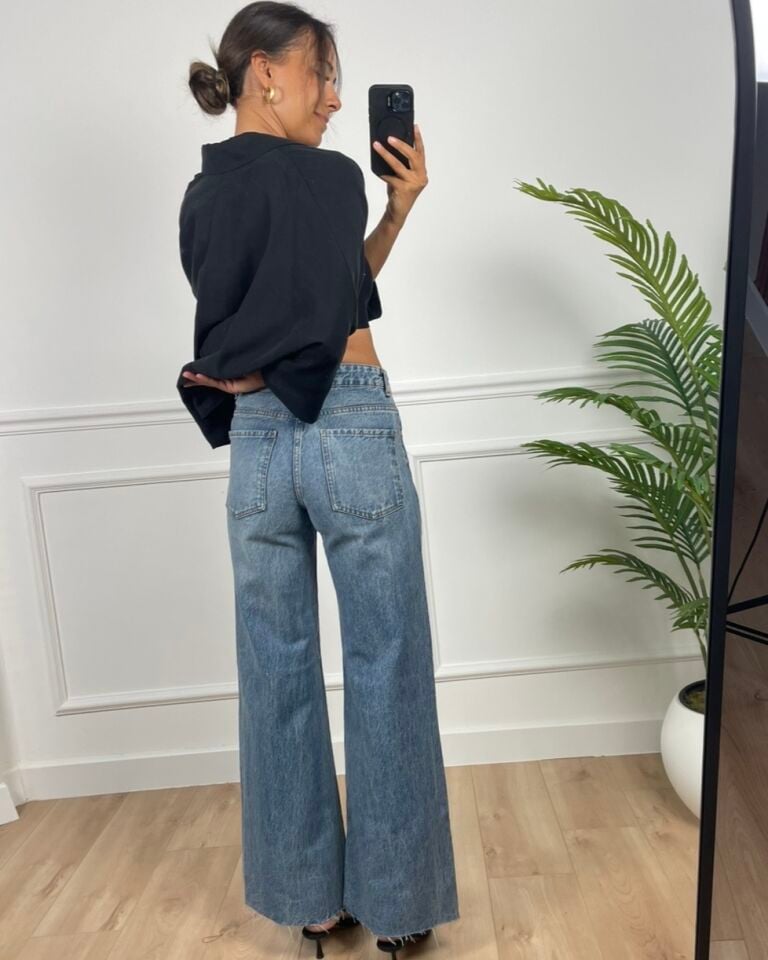Brayn Kesik Paça Premium Jean