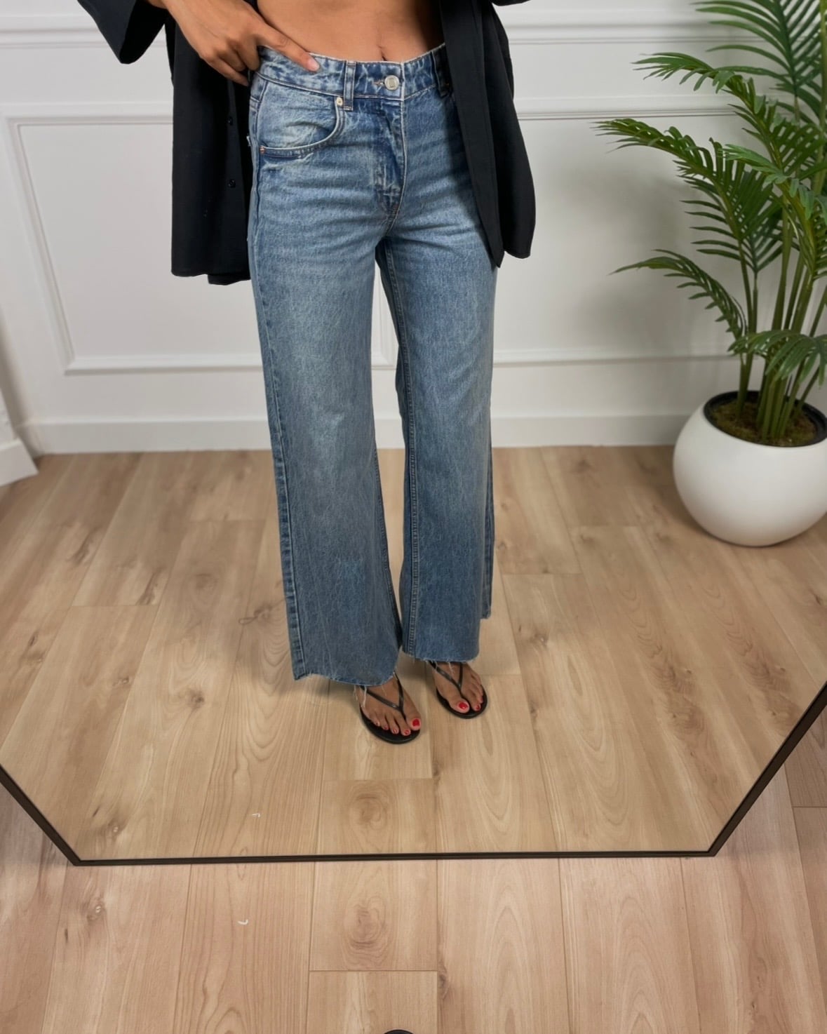 Brayn Kesik Paça Premium Jean