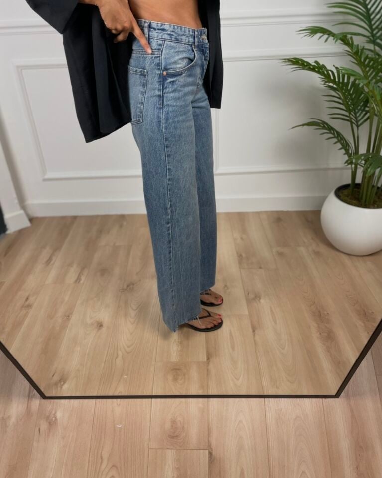 Brayn Kesik Paça Premium Jean