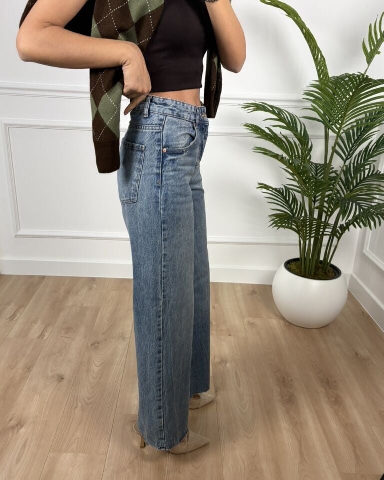 Brayn Kesik Paça Premium Jean