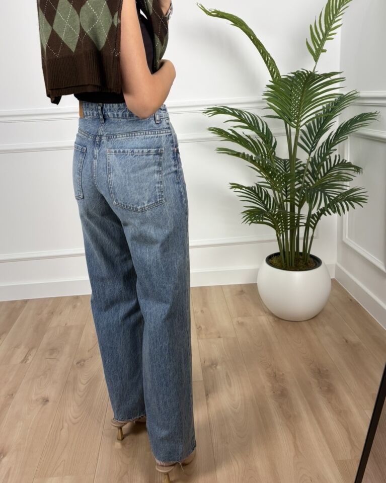 Brayn Kesik Paça Premium Jean