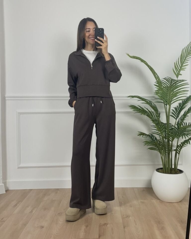 Vegas Kahverengi Modal Eşofman Takım