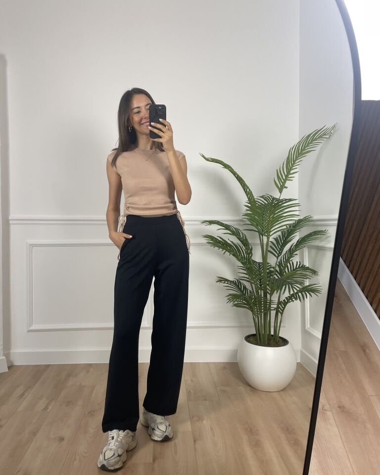 Tokyo Siyah Modal Pantolon