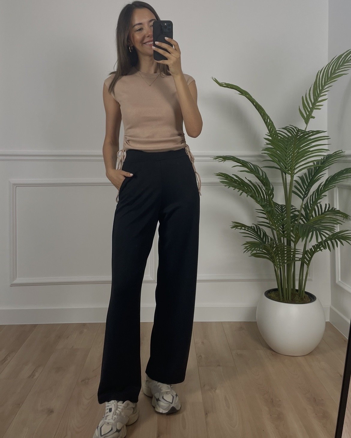 Tokyo Siyah Modal Pantolon