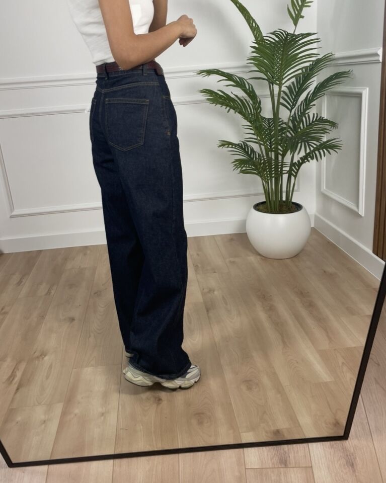 Ares Indigo Kemerli Premium Jean