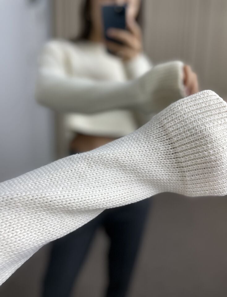 Armel Ekru Crop Kazak