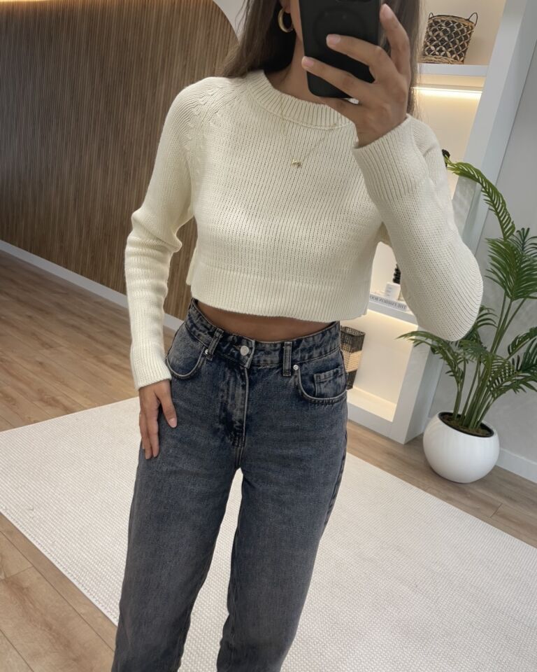 Armel Ekru Crop Kazak