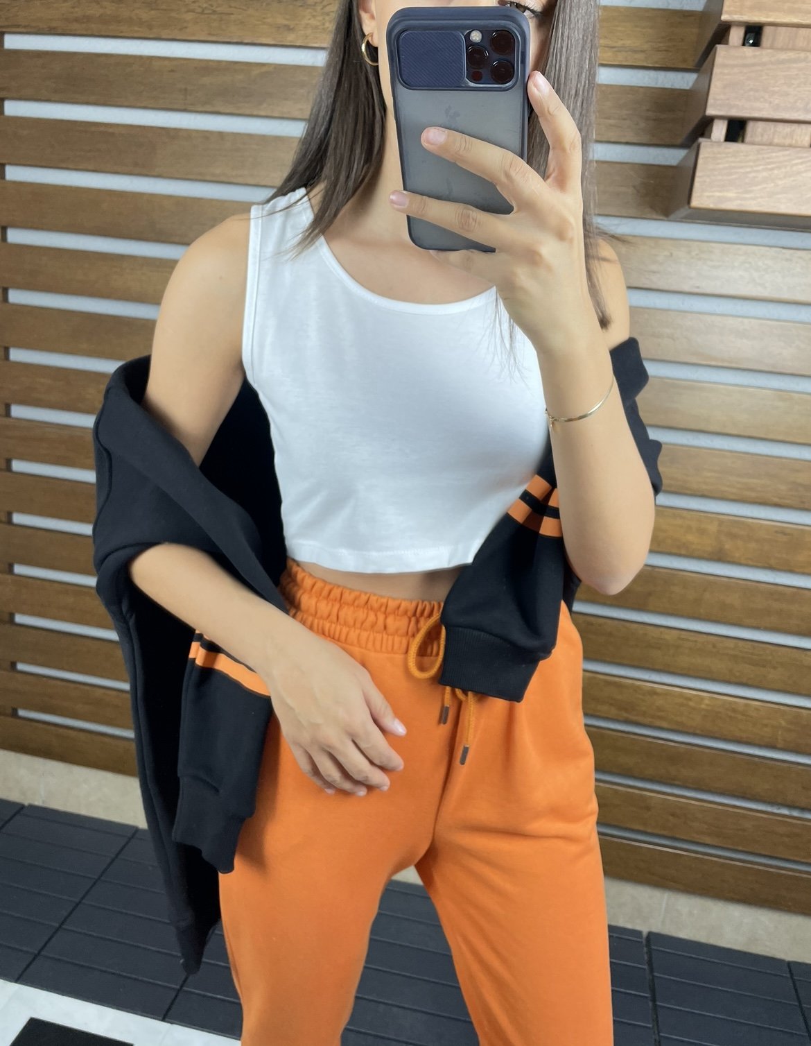 Beyaz Pamuklu Kısa Atlet