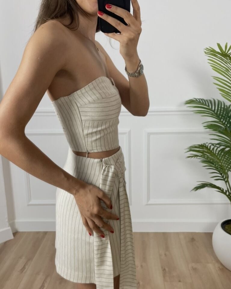 Chess Natural Premium Keten Bluz