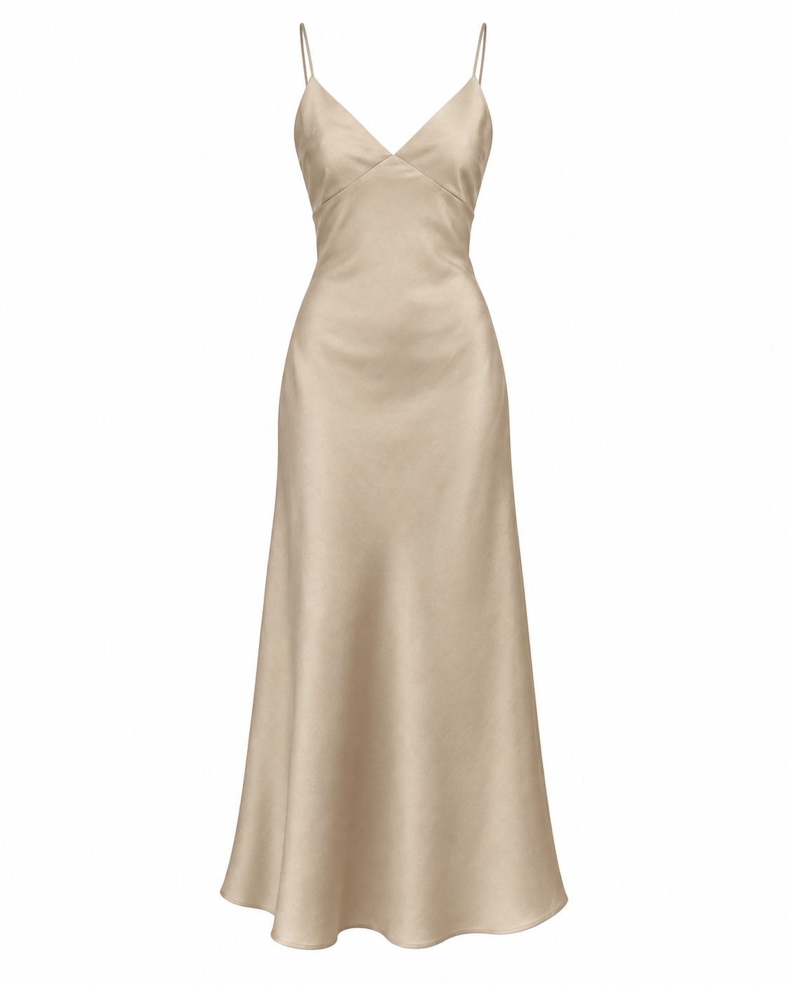 Arvin Taş Askılı Maxi Elbise