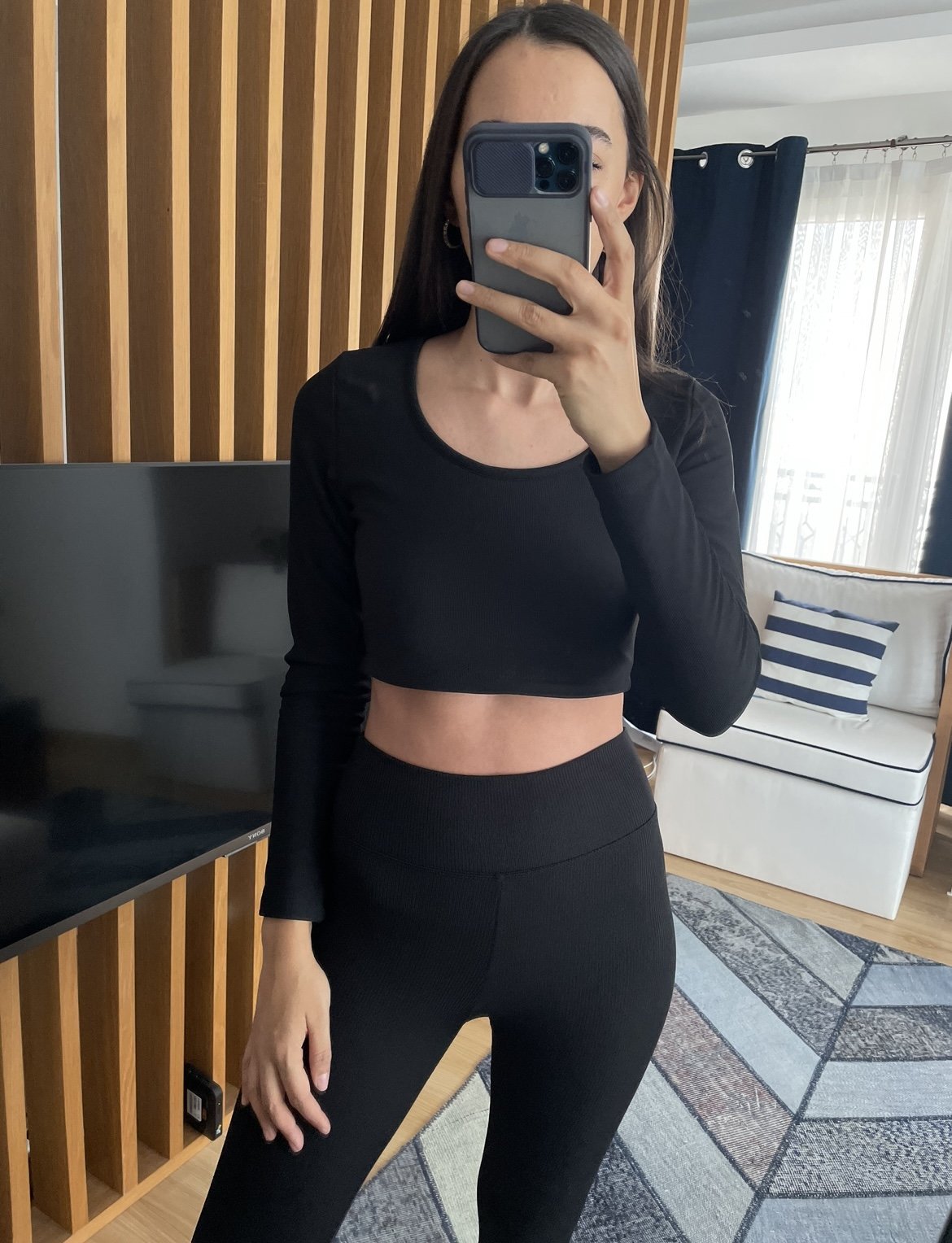 Siyah Şardonlu Fitilli Premium Crop