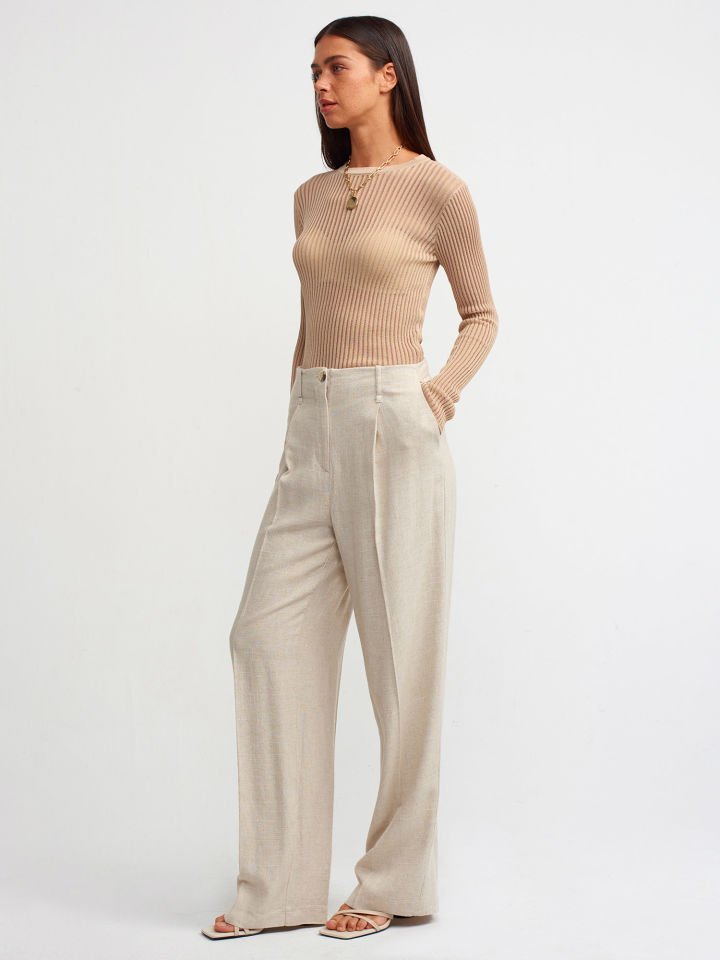 Lirien Bej Dilvin Transparan Bluz