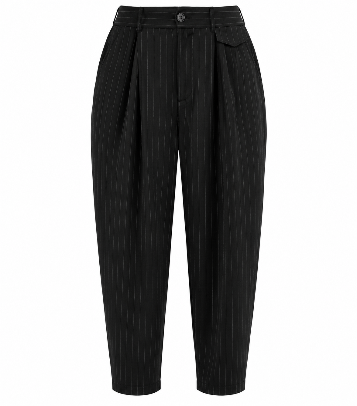 Sorin Siyah Çizgili Premium Pantolon