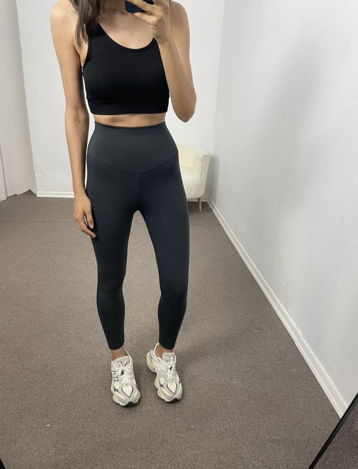 Arissa Antrasit  Modal Yüksek Bel Premium Tayt