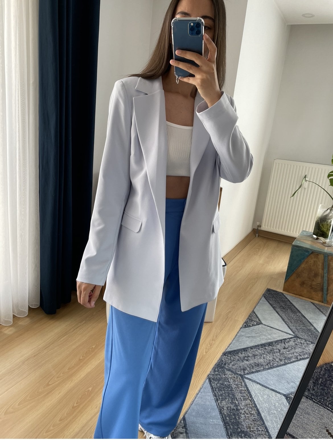 Elin Bebe Mavi Na-Kd Kuşaklı Ceket