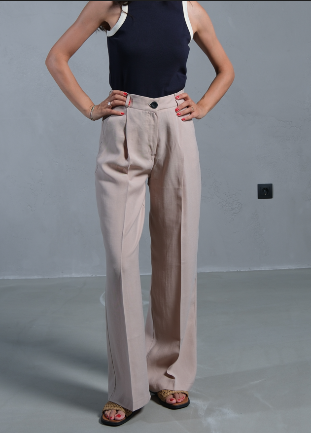 Aveline Taş Premium Yüksek Bel Pantolon