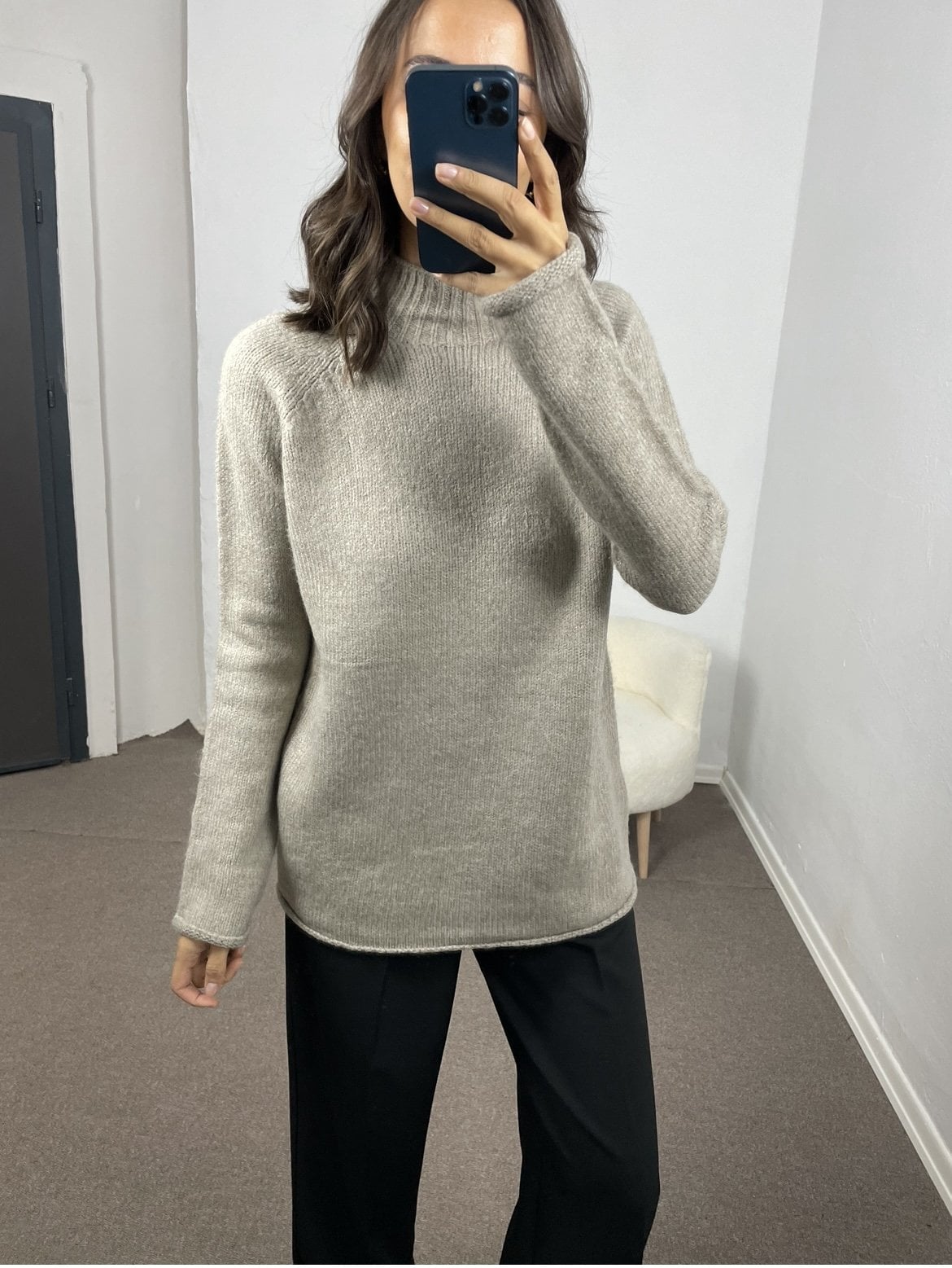 Elya Vizon Sosis Kol Oversize Kazak