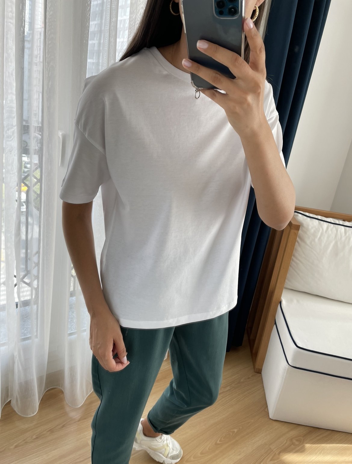 Sorela Beyaz Dlv Basic Tişört