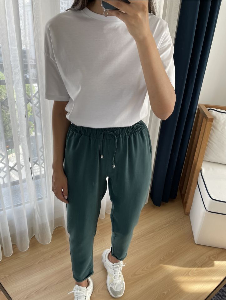 Sorela Beyaz Dilvin Basic Tişört