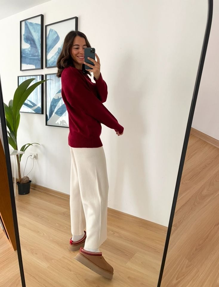 Samira Bordo Ayıcıklı Kazak