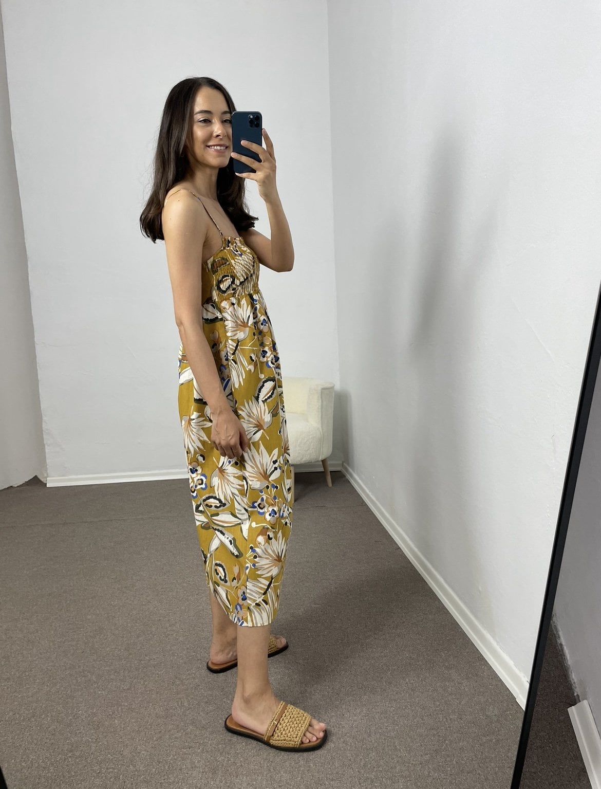 Valen Hardal Keten Dokulu Elbise