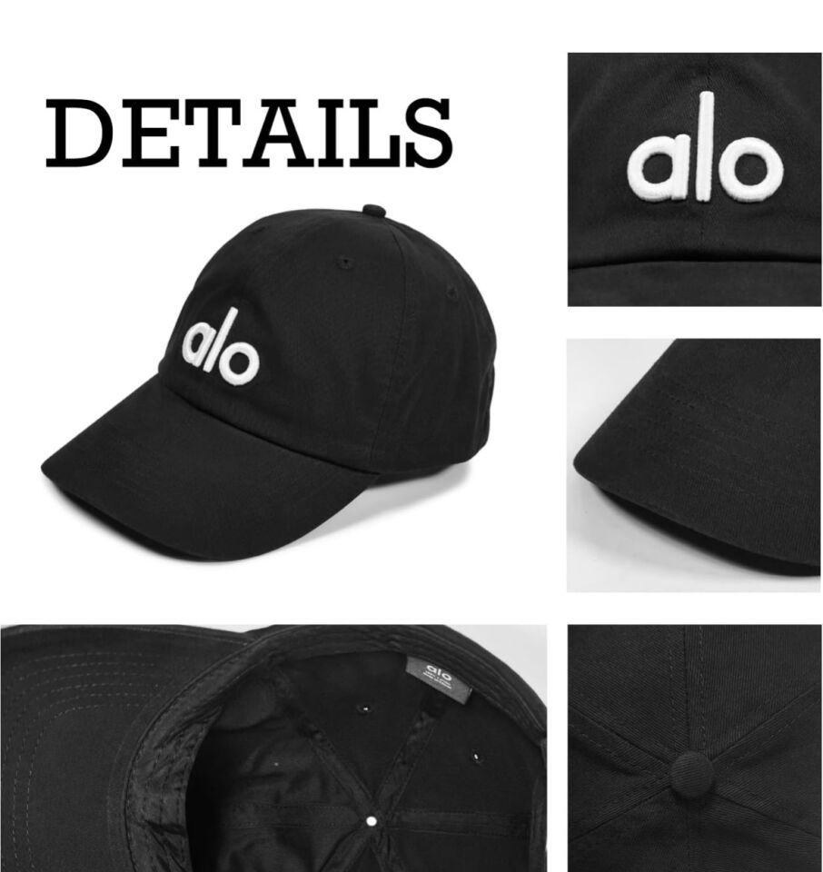 Siyah Beyaz Nakış Detaylı Şapka