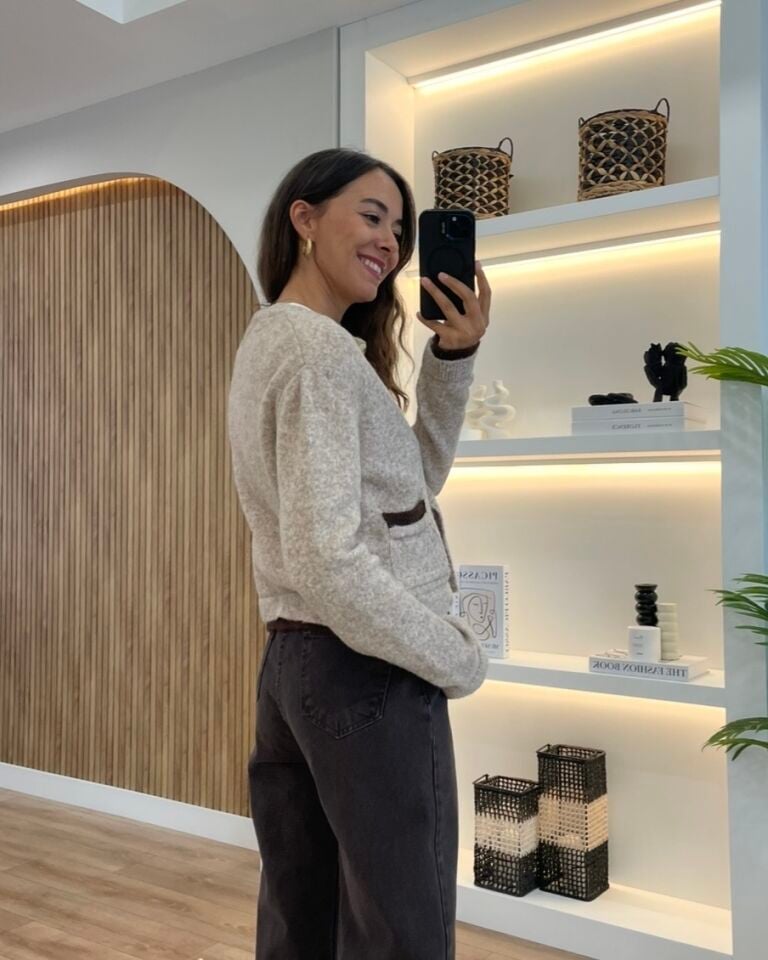 Muse Açık Vizon Hırka