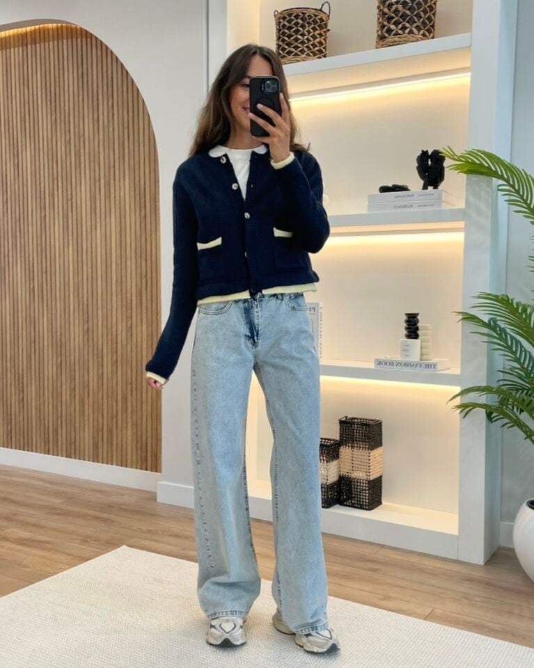 Muse Lacivert Hırka