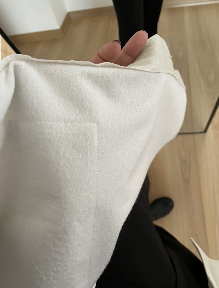 Taş Renk Oversize Deri Gömlek