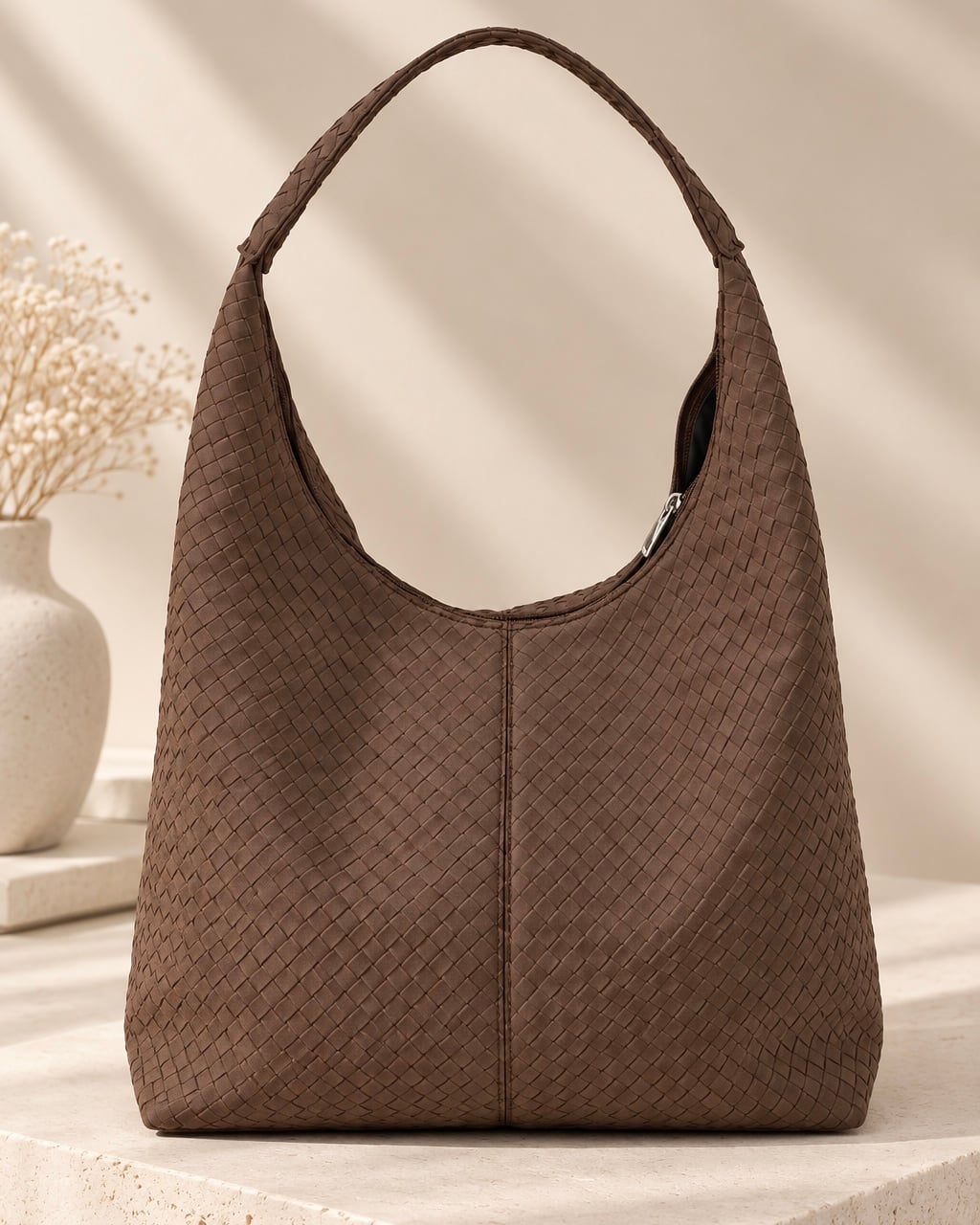 Scarlet Soft Kahve Torba Çanta