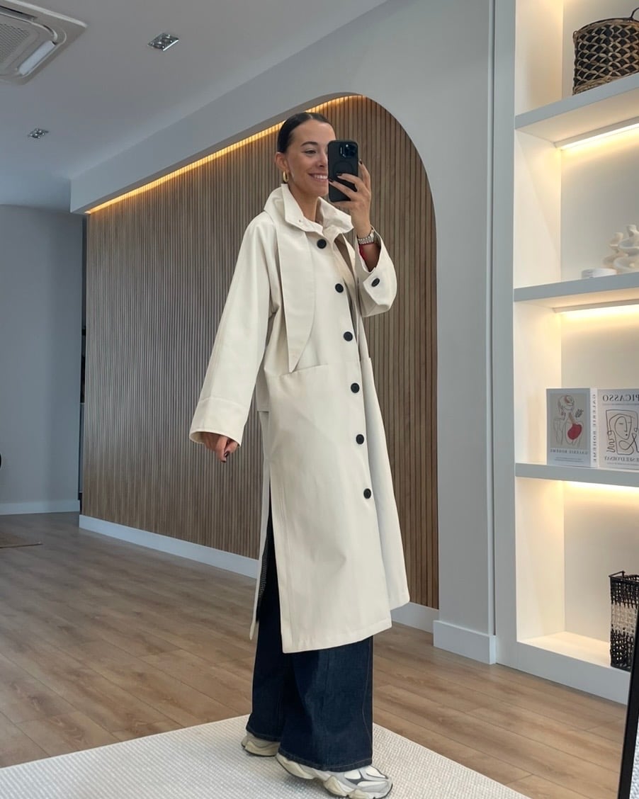 London Taş Ultra Premium Trençkot