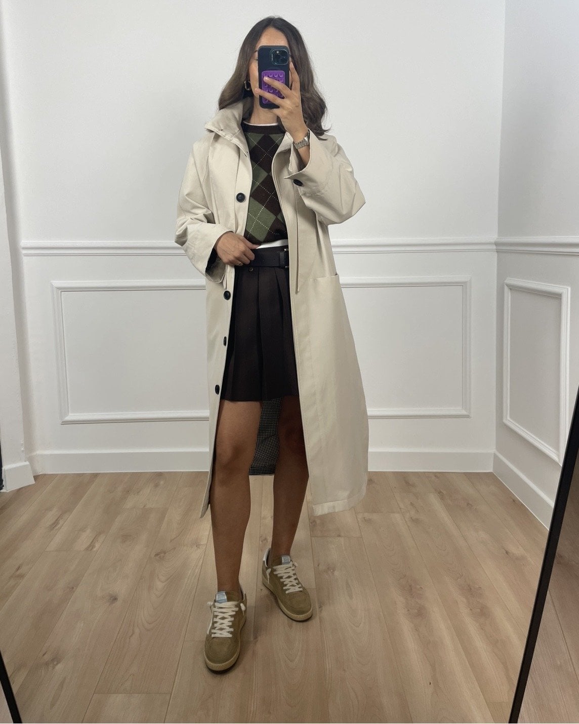 London Taş Ultra Premium Trençkot