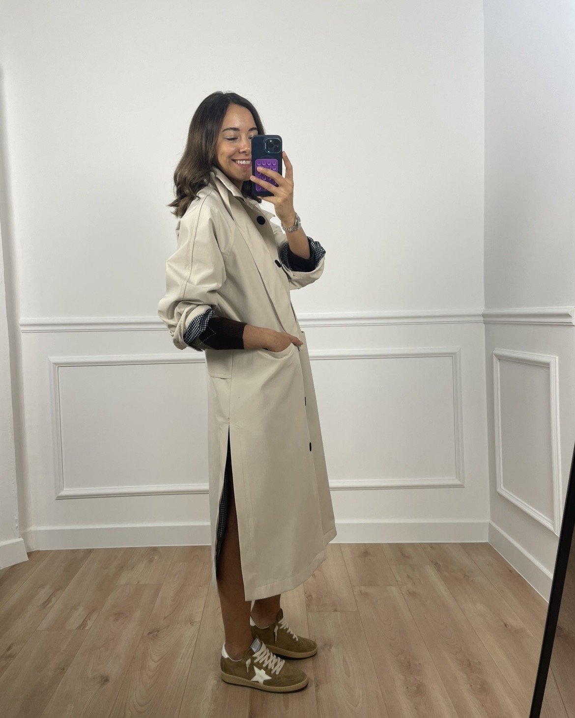 London Taş Ultra Premium Trençkot