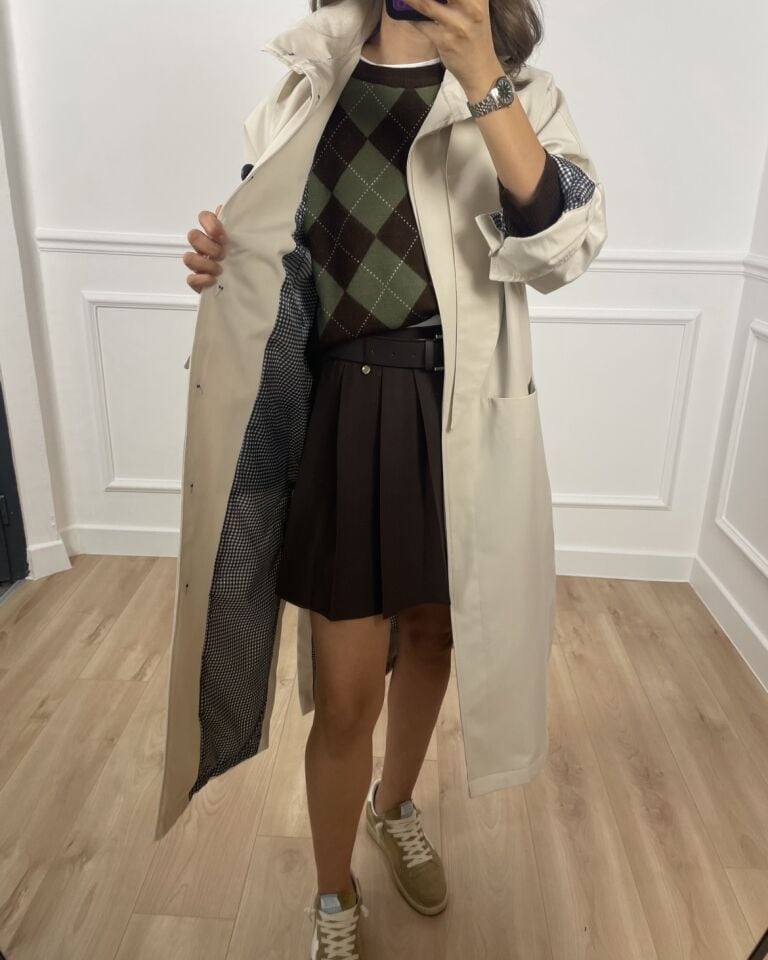 London Taş Ultra Premium Trençkot